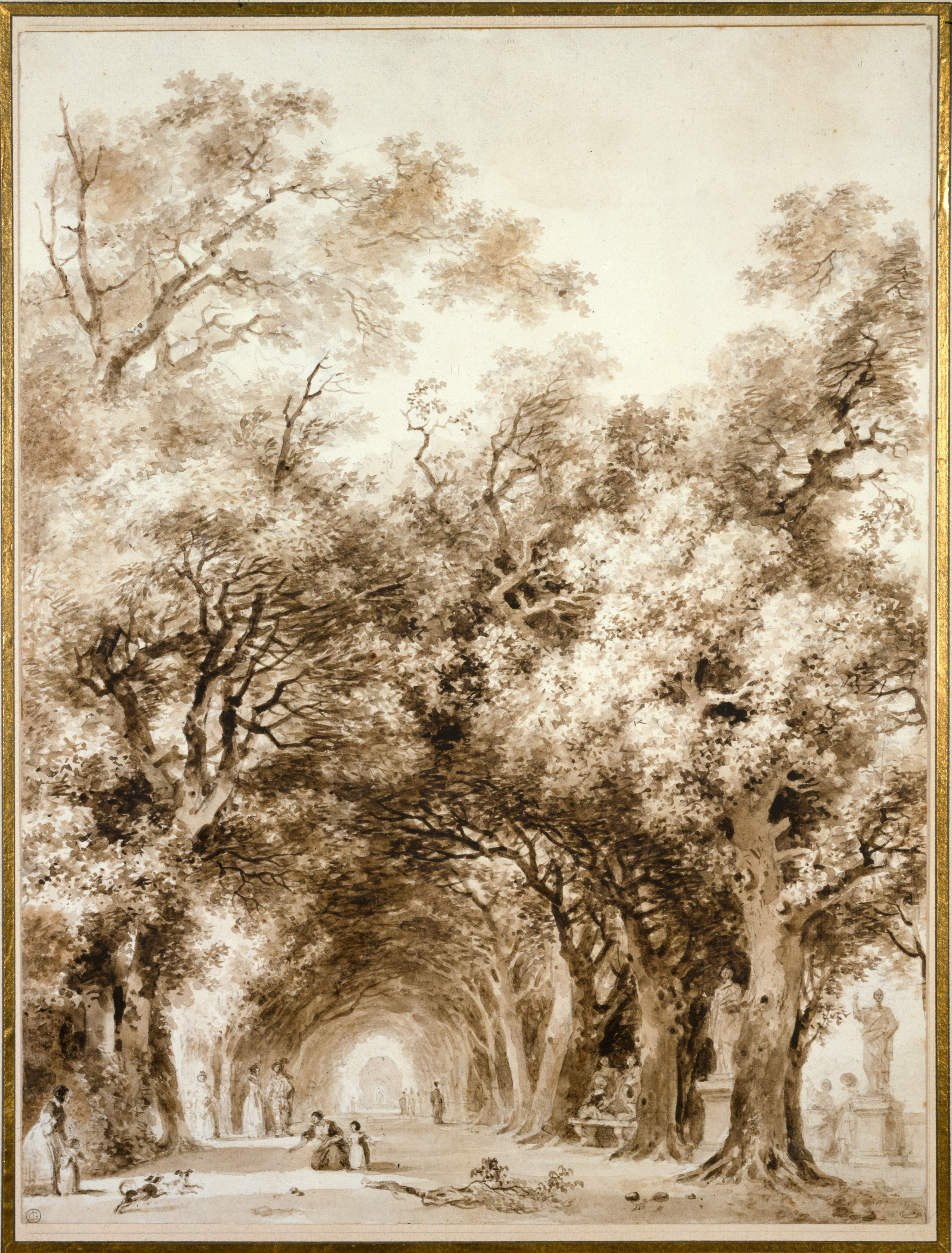 Jean-Honoré Fragonard - The Shady Path