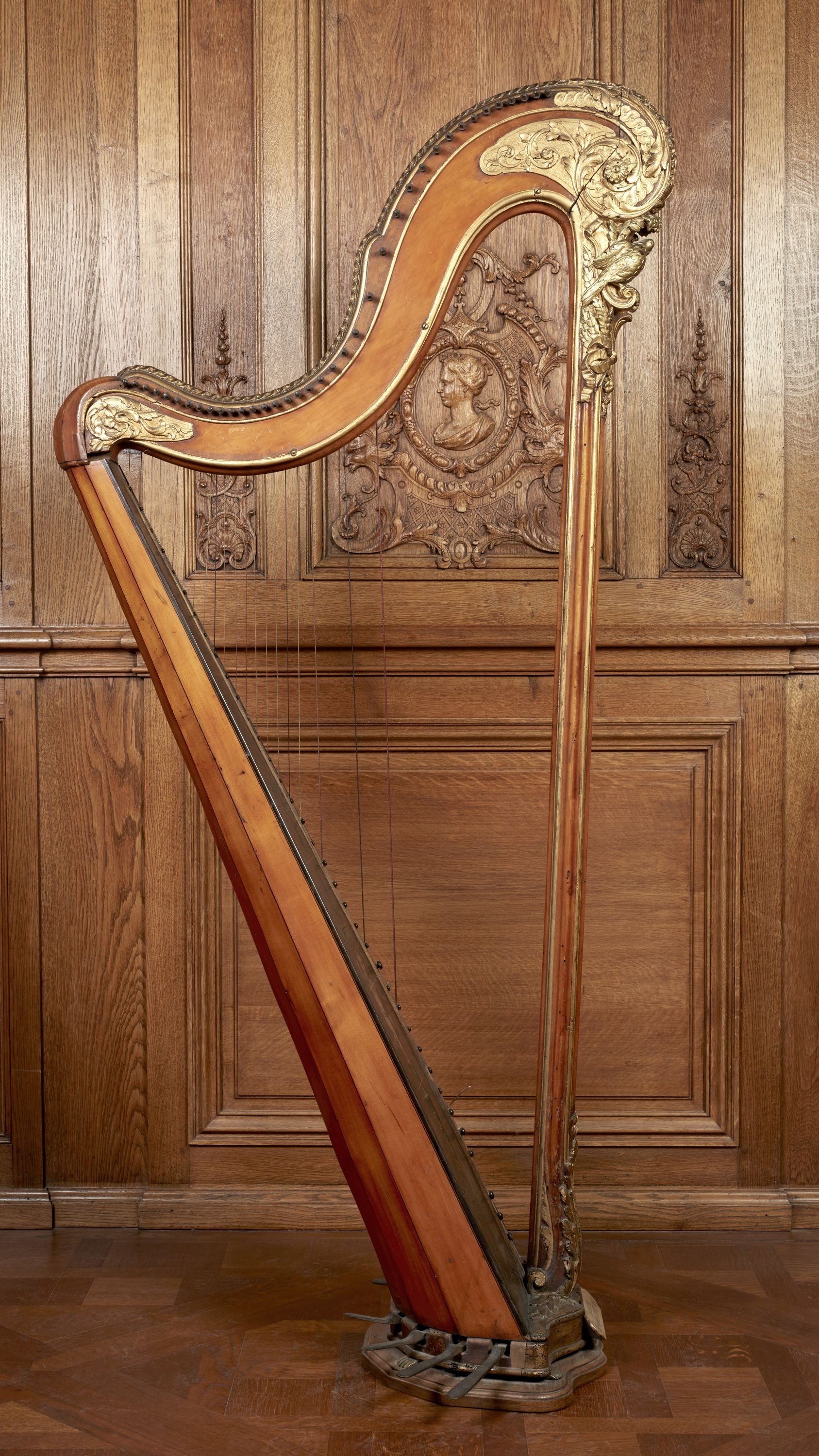 Harpe du 18e siècle, collection Tuck
