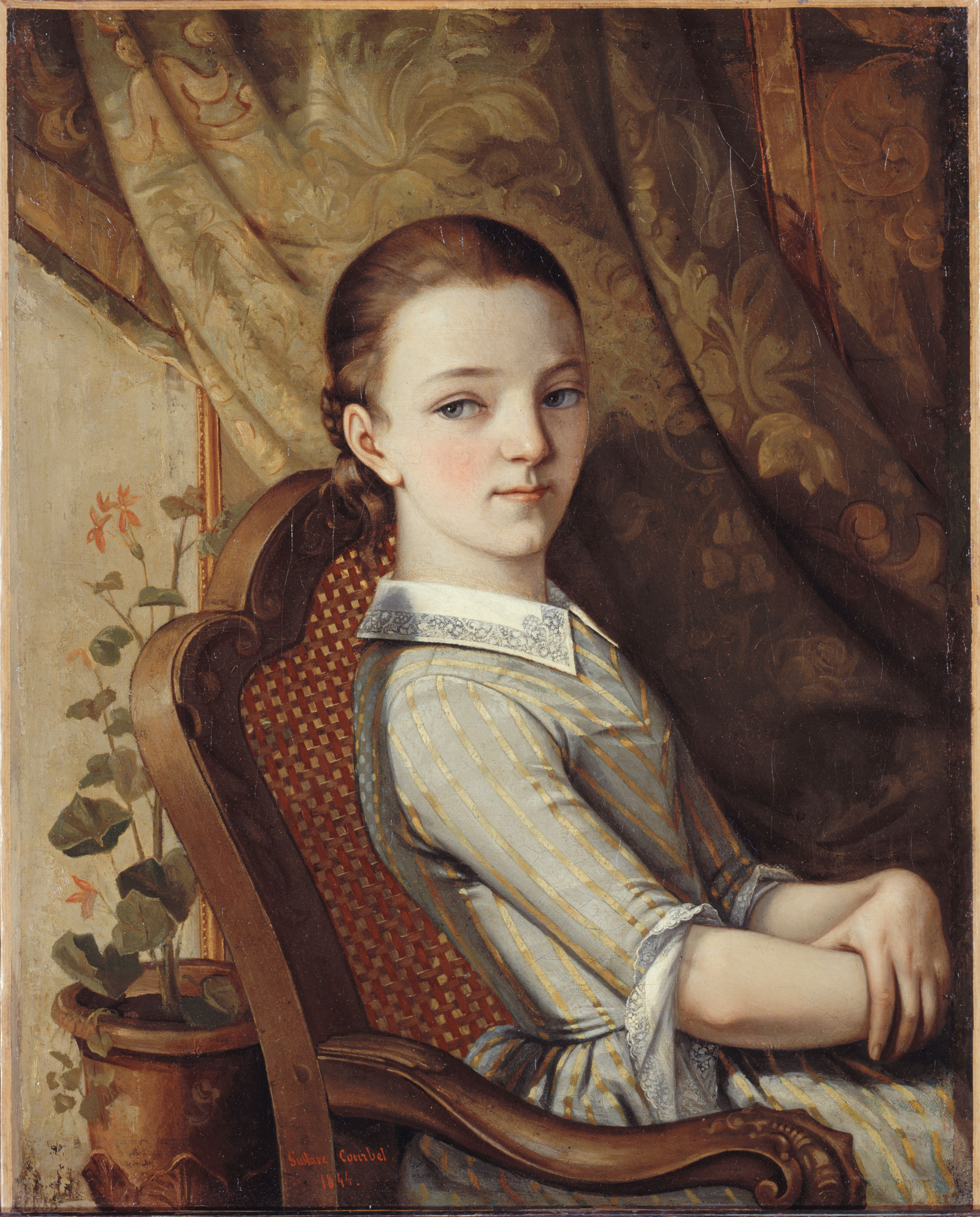 Portrait De Juliette Courbet Petit Palais Portrait De Juliette Courbet Petit Palais