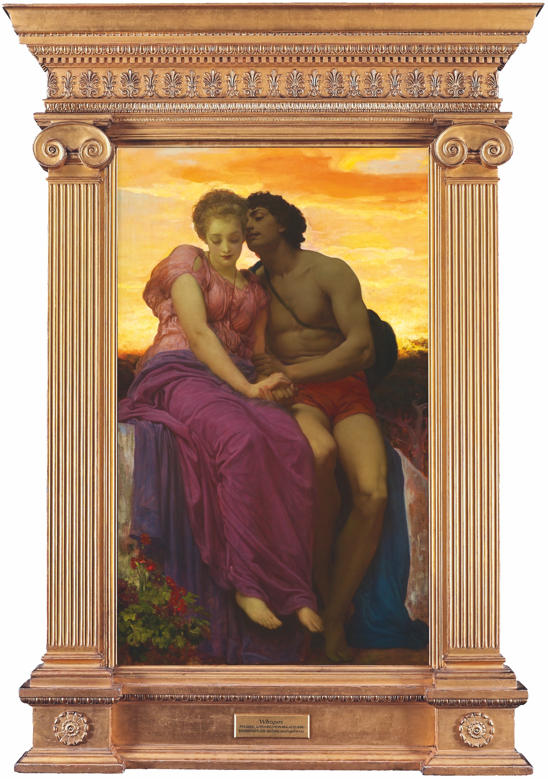 Frederic Leighton, Murmures, Collection particulière, Courtesy Grant Ford Ltd, Royaume-Uni