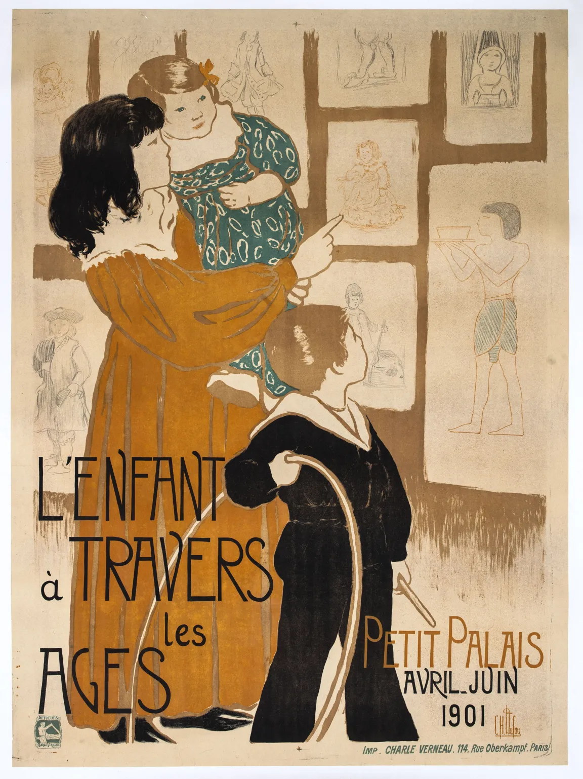 Affiche de l'Exposition de l'enfance