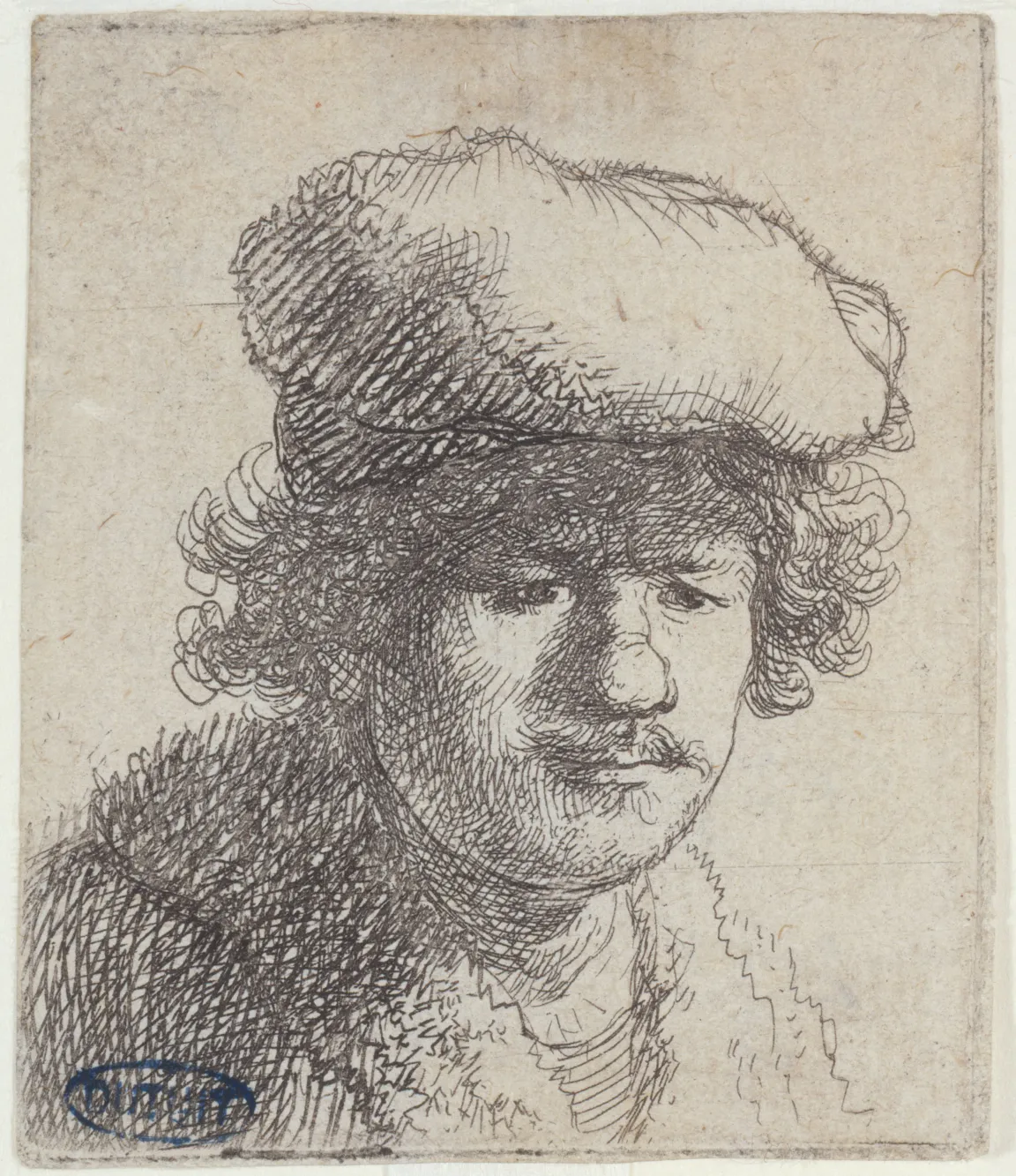 Rembrandt, Rembrandt au bonnet retombant