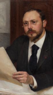 Albert Edelfelt, Portrait d'Henry Marcel 