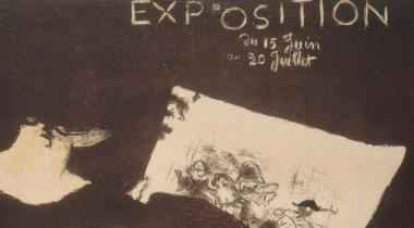 Bonnard, Affiche de l’exposition « Les peintres-graveurs », PPG4637