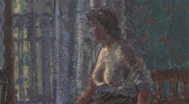 Sickert, Woman Seated at a Window. Image courtesy of PIANO NOBILE, Robert Travers (Works of Art) Ltd., London