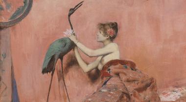 Georges-Antoine Rochegrosse, Japonaise d’atelier (Sarah Bernhardt ?), PPP5032