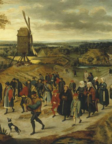 Pieter Brueghel le Jeune, Le cortège de noce