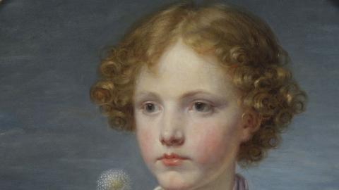 Greuze, Jeune berger qui tente le sort pour savoir s'il est aimé de sa bergère