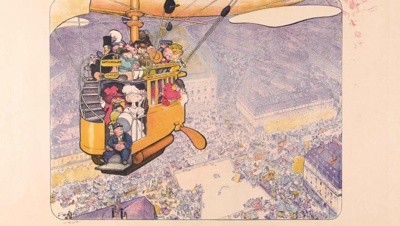 le dirigieablobus par André Devambez