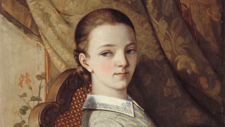 Gustave Courbet - Portrait de Juliette Courbet