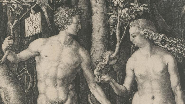 Dürer, Adam et Eve (La Chute de l'Homme), GDUT3928
