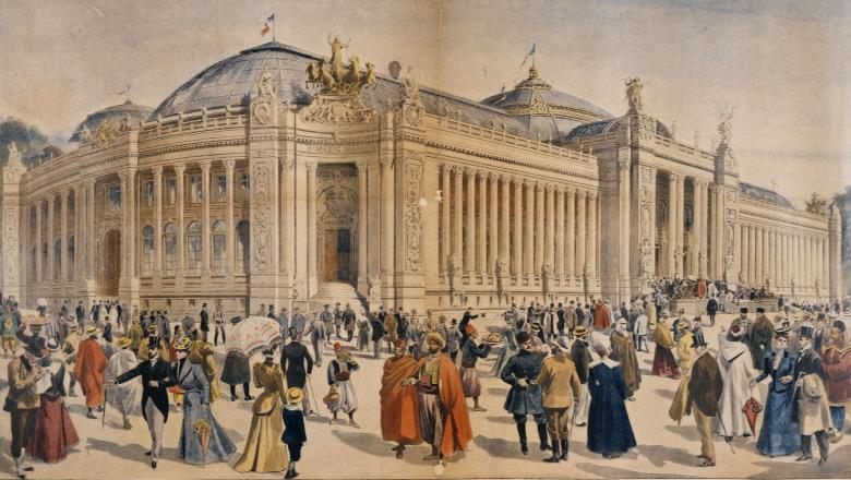 Henri Meyer, Affiche : Exposition universelle de 1900, Le Grand Palais, PPAF4