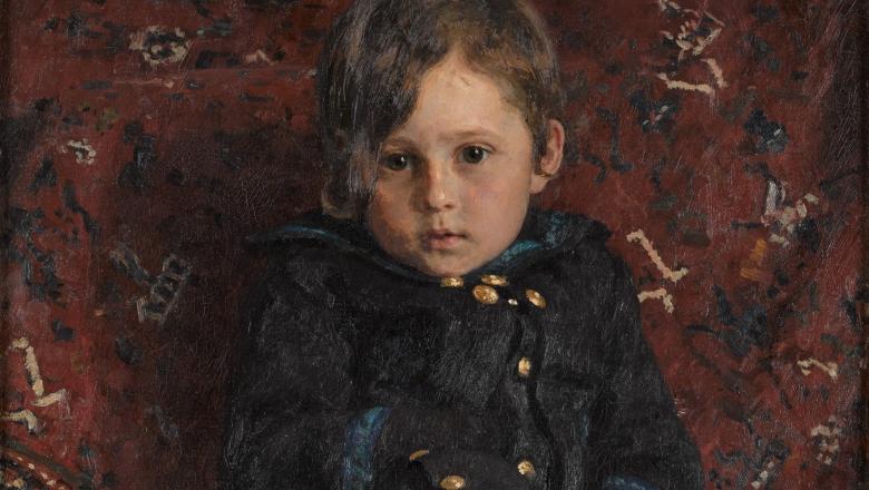 Ilya Répine, Portrait de Youri Répine enfant, 1882
