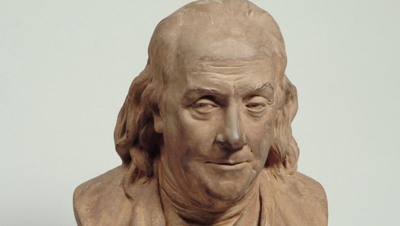 Buste de Benjamin Franklin d'après Houdon