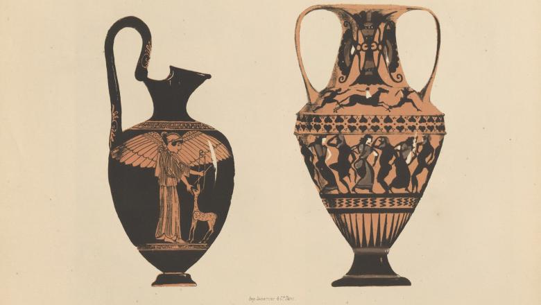 Vases antiques. Planche LDUT193