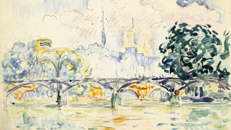 Paul Signac, Le Pont des Arts, PPD3214