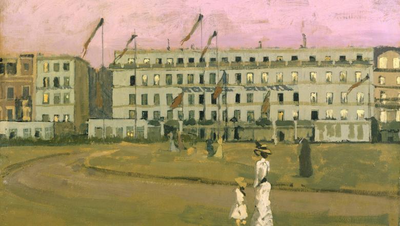 Walter Sickert, L'Hôtel Royal Dieppe, 1894, Museums Sheffield Millenium Gallery © Sheffield Museums - Bridgeman Images