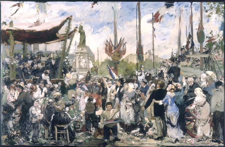 Le 14 juillet 1880, inauguration du monument à la République