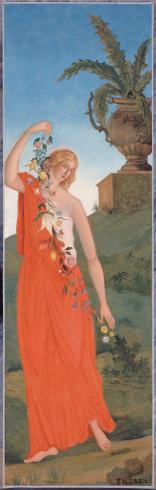 Cézanne, Les quatre saisons - Le printemps, PPP3048