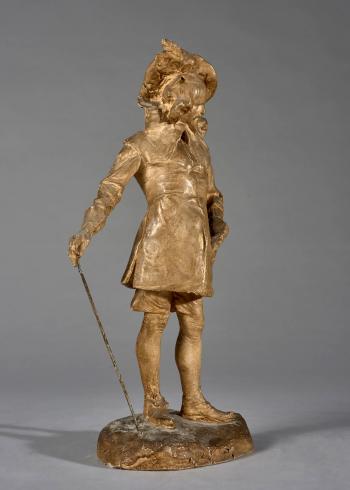 Jean Carriès, Le Gentilhomme français, dit Le Callot. © Artcurial