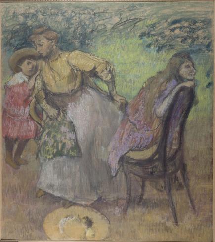 Degas, Madame Alexis Rouart et ses enfants, PPD3021