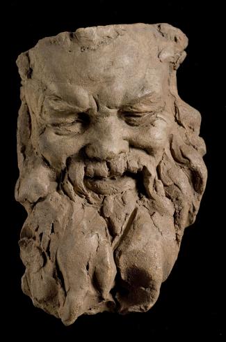 Dalou, Masque de Silène,  PPS236