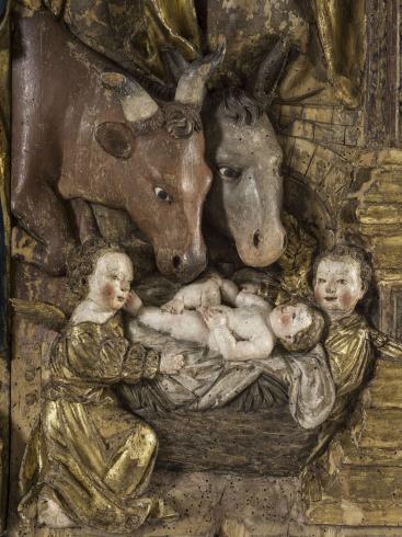 Atelier de Weckmann l'Ancien, Nativité (détail)