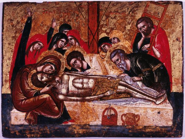 La déploration sur le Christ mort