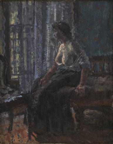 Walter Sickert, Woman Seated at a Window, PPP5026