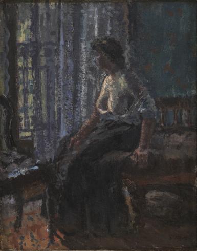 Walter Sickert, Woman Seated at a Window, PPP5026