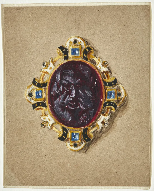 Fannière frères, Broche camée