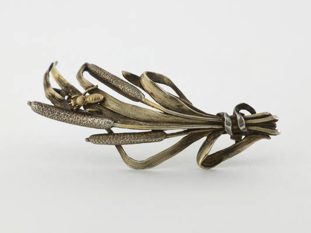 Fannière frères, Broche fagot de joncs, vers 1871
