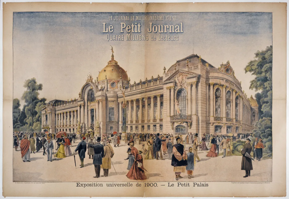 Affiche de l'Exposition universelle de 1900 : Le Petit Palais