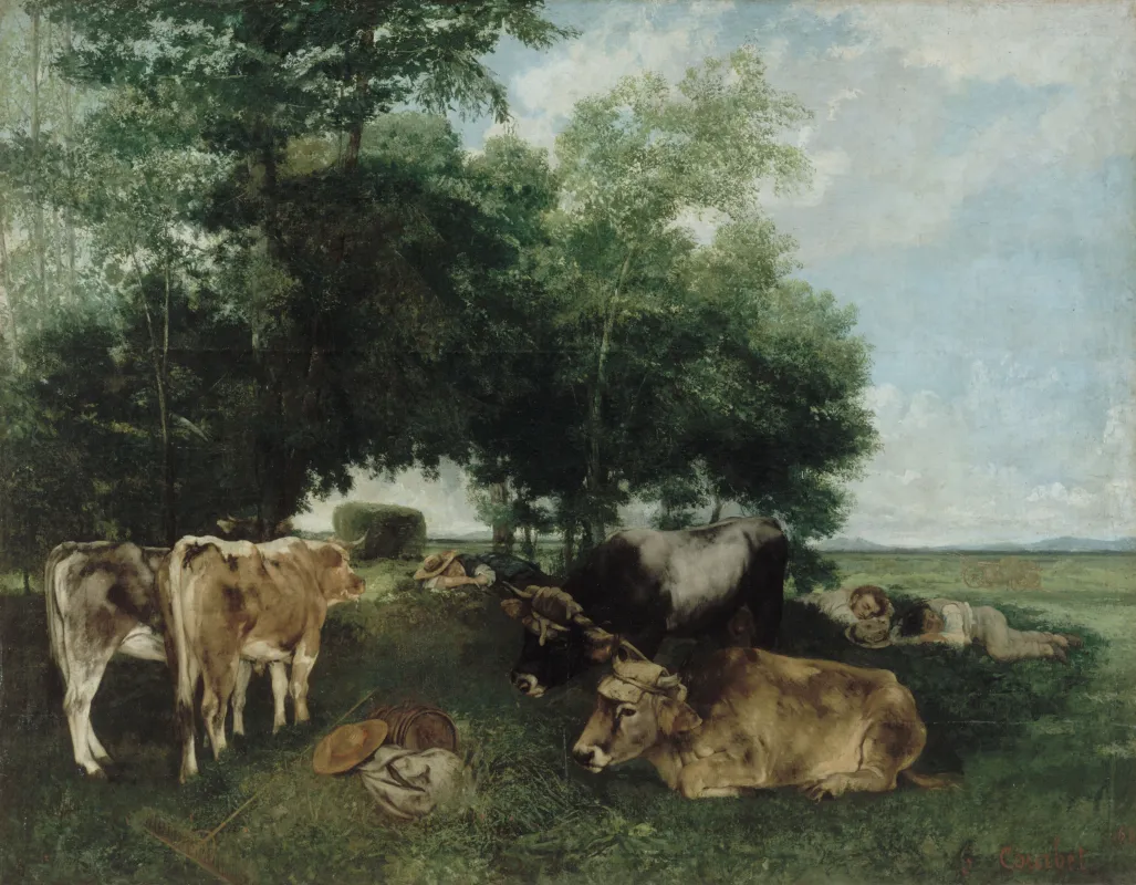 Gustave Courbet, La Sieste pendant la saison des foins