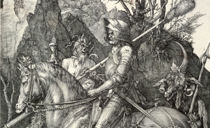 Albrecht Dürer, Le Chevalier, la Mort et le Diable, GDUT4034