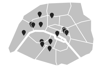 Carte de Paris